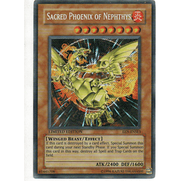 Sacred Phoenix of nephthys Carta Yugi EEN-ENSE3 Secret