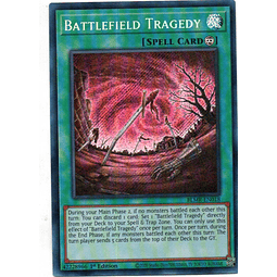 Battlefield Tragedy carta yugi BLMR-EN018 Secret Rare