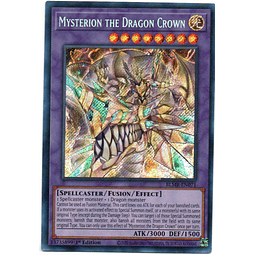 Mysterion the Dragon Crown carta yugi BLMR-EN071 Secret Rare