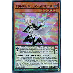 Performapal Odd-Eyes Butler carta yugi BLMR-EN028 Ultra Rare