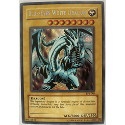 Ble-Eyes White Dragon Carta yugi BPT-009Secreto