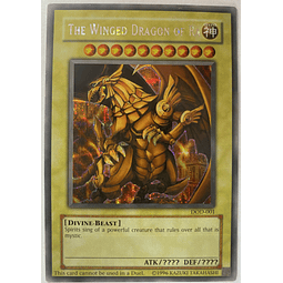 The Winged Dragon of Ra Carta yugi DOD-001Secreto