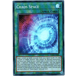 Chaos Space carta suelta TOCH-EN009 Super Rare