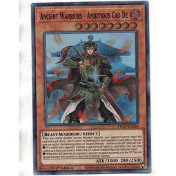 Ancient Warriors - Ambitious Cao De carta suelta ETCO-EN020 Super Rare