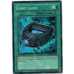Light Laser carta suelta DP03-EN025 Super Rare