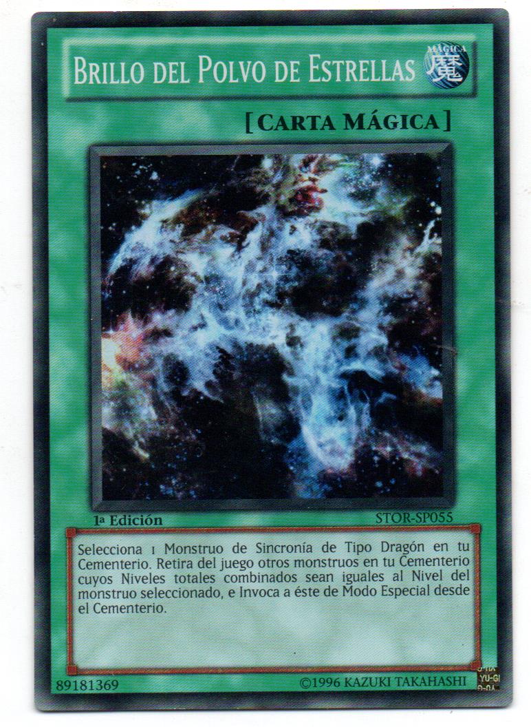 Brillo Del Polvo De Estrellas carta suelta STOR-SP055 Super Rare