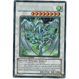 Stardust Dragon cartas sueltas CT05-EN001 Secret Rare