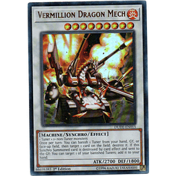 Vermillion Dragon Mech cartas sueltas DUDE-EN015 Ultra Rare