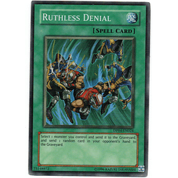 Ruthless Denial cartas sueltas DP04-EN024 Super Rare