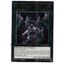 Dark Rebellion XYZ Dragon cartas sueltas NECH-EN053 Ultimate Rare