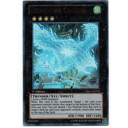 Lightning Chidori cartas sueltas CBLZ-EN052 Ultra Rare