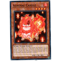 x3 Agnimal Candle carta yugi DUNE-EN027 Common
