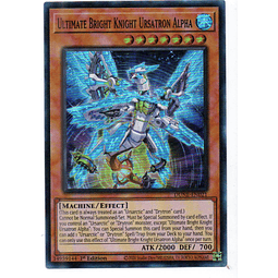 Ultimate Bright Knight Ursatron Alpha carta de yugi DUNE-EN021 Super Rare