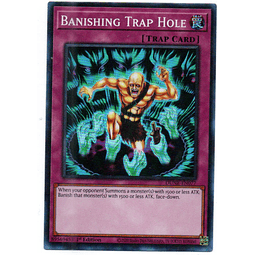 Banishing Trap Hole carta de yugi DUNE-EN077 Super Rare