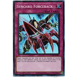 Synchro Forceback carta de yugi DUNE-EN085 Super Rare