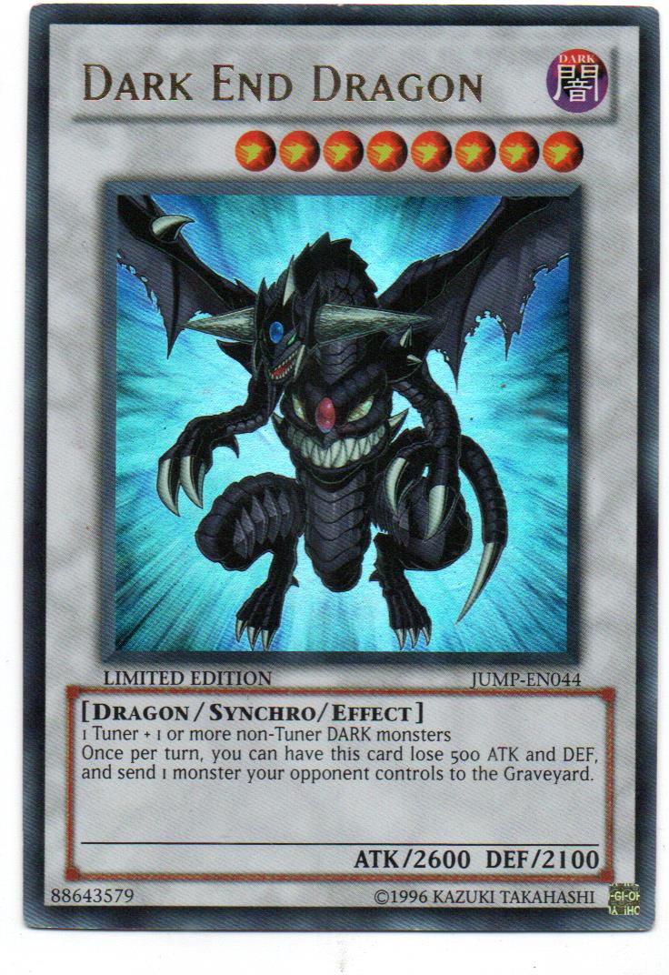 Dark End Dragon carta yugi JUMP-EN044 Ultra Rare