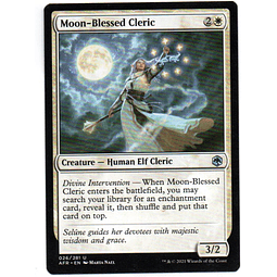 Moon-Blessed Cleric carta mtg Poco Comun