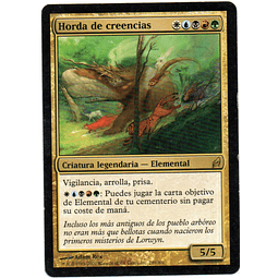 Horda de Creencias/Horde of Notions carta mtg Rara en español