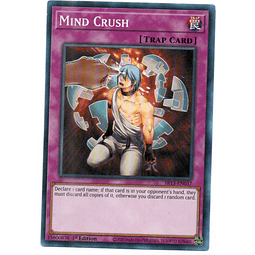 Mind Crush carta yugi SR13-EN037