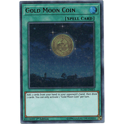 Gold Moon Coin carta yugi BLHR-EN003