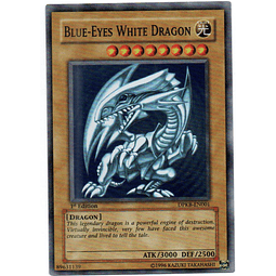 Blue-Eyes White Dragoncarta yugi DPKB-EN001 Super Rare