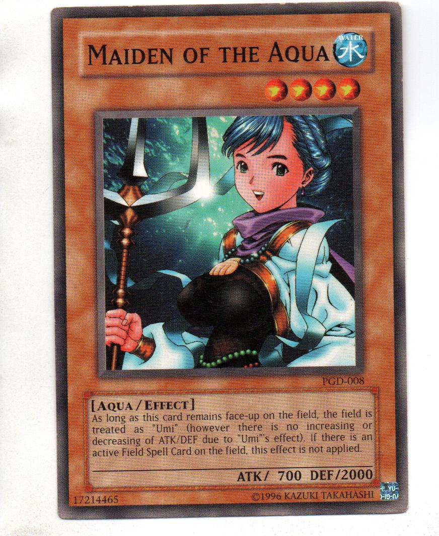 Maiden of the Aquacarta yugi PGD-008 Common