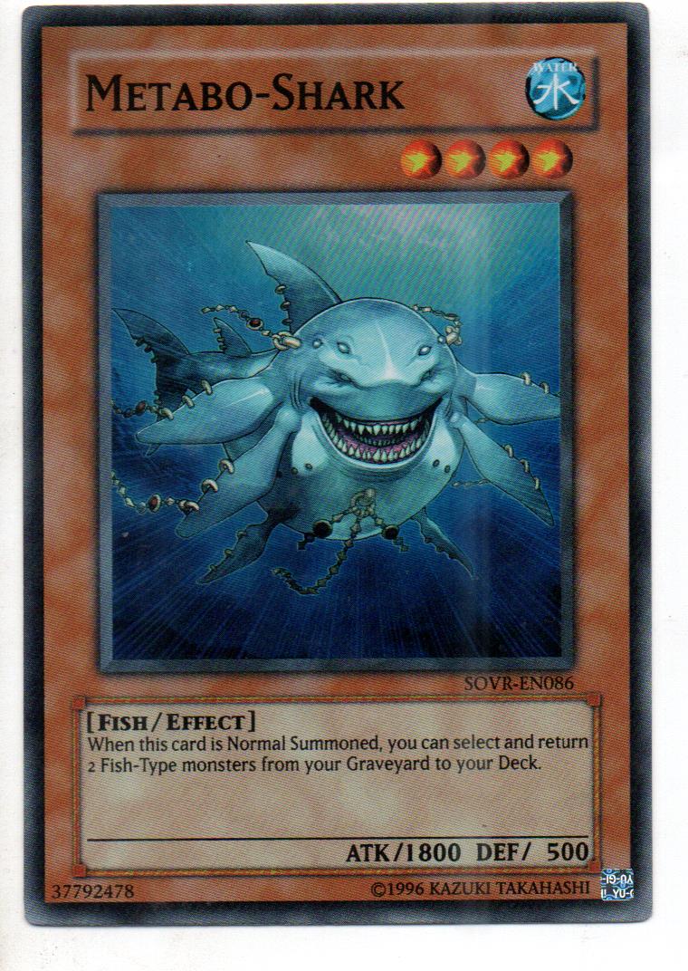 Metabo-Sharkcarta yugi SOVR-EN086 Super Rare