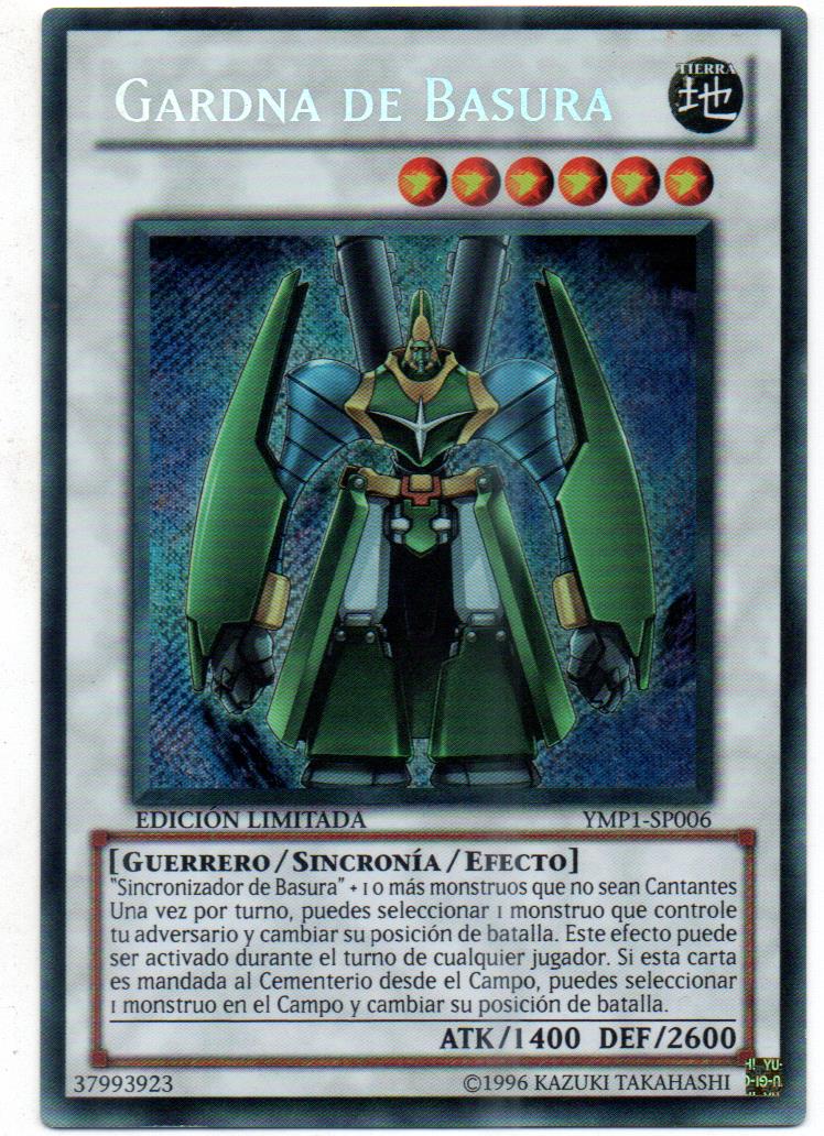 Gardana De Basuracarta yugi YMP1-SP006 Secret Rare