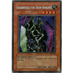 Gearfried The Iron Knightcarta yugi BPT-012 Secret Rare