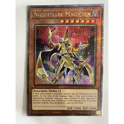 Nightmare Magician carta yugi DUNE-EN025 Quarter Century Secret Rare