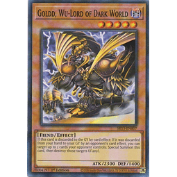 Goldd, Wu-lord of Dark World carta yugi SR13-EN007