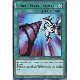 Spiral Flame Strike carta yugi DPDG-EN001