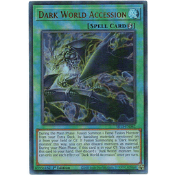 Dark World Accession carta Suelta SR13-EN042 Ultra Rare