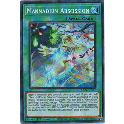 Mannadium Abscission carta Suelta CYAC-EN057 Super Rare