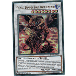 Cicaluz Dragon Rojo Archidemonio carta Suelta DUDE-SP013 Ultra Rare