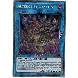 Altergeist Hexstia carta yugi EXFO-EN046 Super Rare