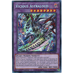 Vicious Astraloud Carta Yugi CYAC-EN036 Secret Rare carta yugi CYAC-EN036 Secret Rare