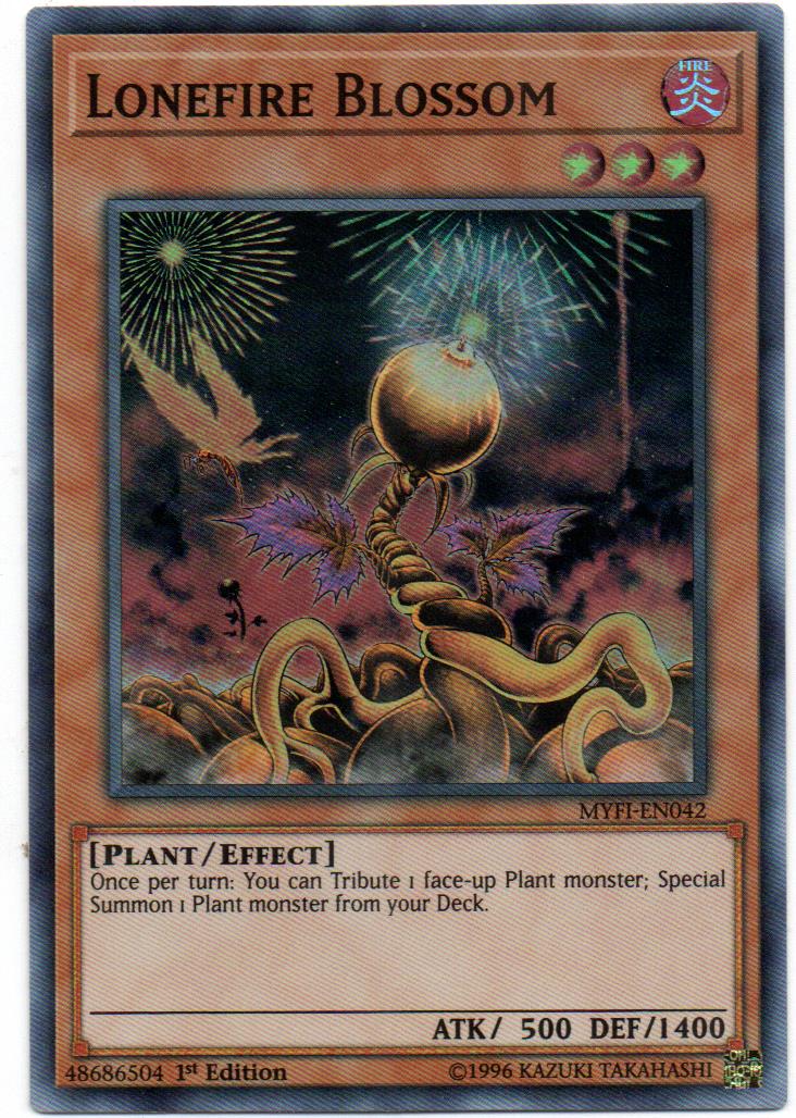 Lonefire Blossom carta sueltas MYFI-EN042 Super Rare