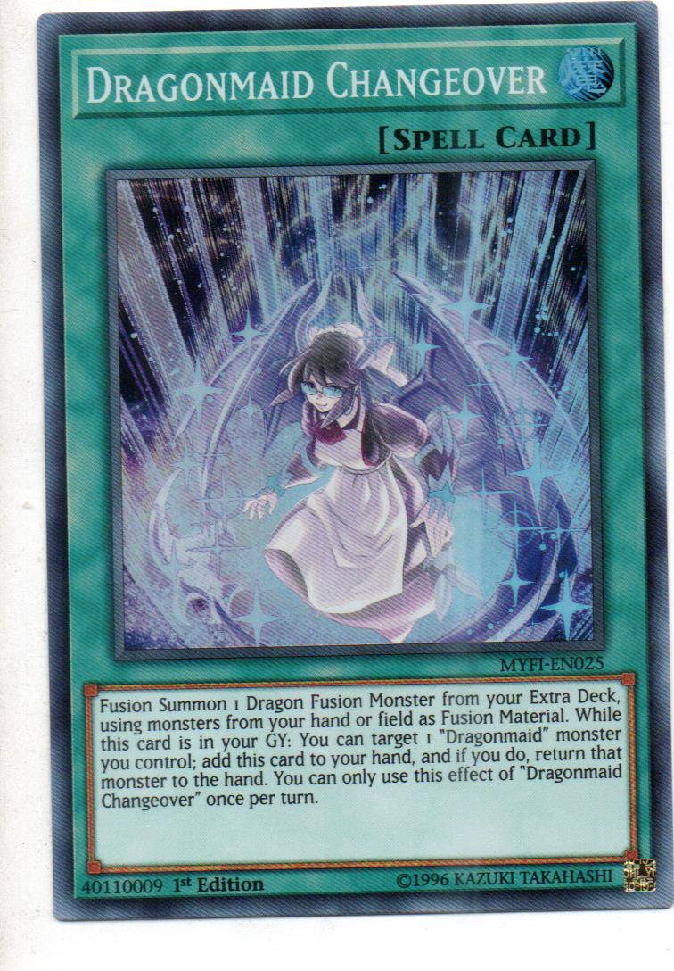 Dragonmaid Changeover carta sueltas MYFI-EN025 Super Rare