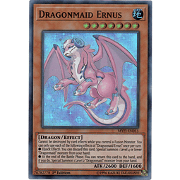 Dragonmaid Ernus carta sueltas MYFI-EN015 Super Rare