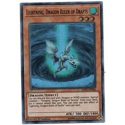 Lightning, Dragon Ruler Of Drafts carta sueltas MYFI-EN046 Super Rare