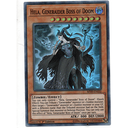 Hela Generaider Boss Of Doom carta sueltas MYFI-EN032 Super Rare