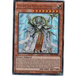 Ehther The Heavenly Monarch carta suelta SR01-EN000Ultra Rare