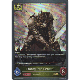 Frontguard General carta shadowverse RCshadow005 Gold
