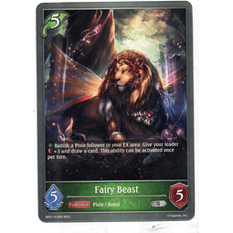 Fairy Beast carta shadowverse RCshadow108 Silver
