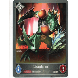 Lizardman carta shadowverse RCshadow063 Silver