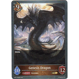 Genesis Dragon carta shadowverse RCshadow022 Gold