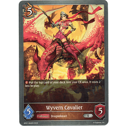 Wyvern Cavalier carta shadowverse RCshadow023 Silver