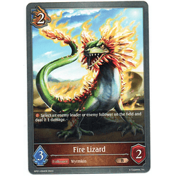 Fire Lizard carta shadowverse RCshadow032 Bronze