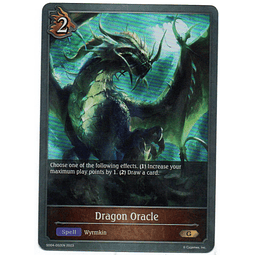 Oracle Dragon carta shadowverse RCshadow141 Gold
